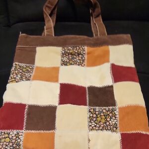 Patchwork Tote Bag - Multicolor